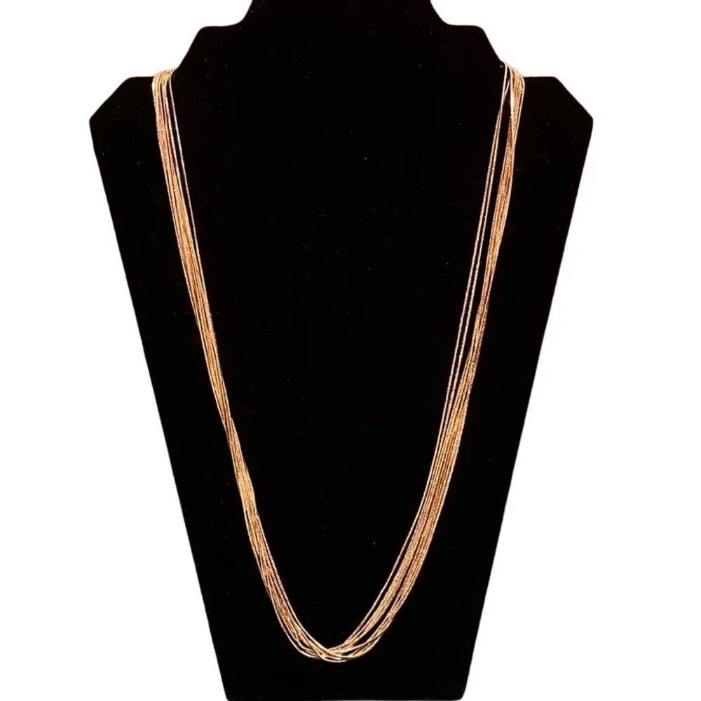 Ann Taylor Factory Multi-Layer, Multi Strand Necklace
